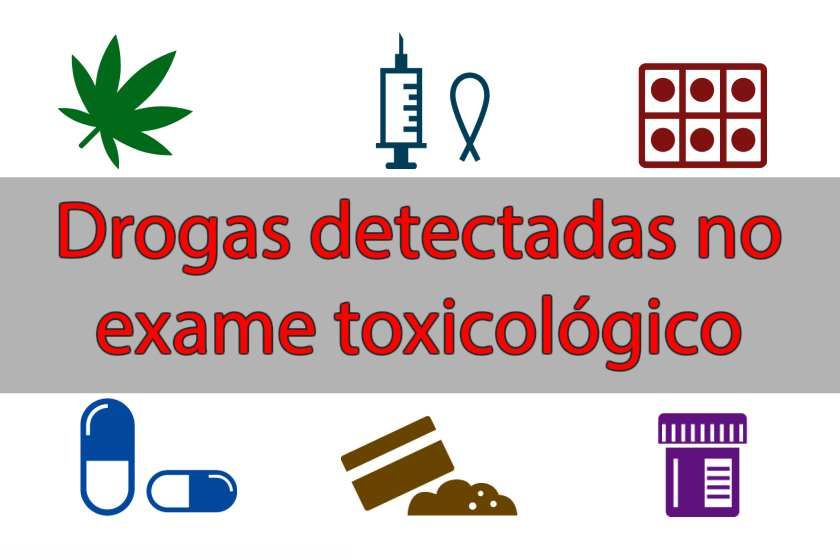 Quais tipos de drogas são detectadas no exame toxicológico? - Exame Toxicológico